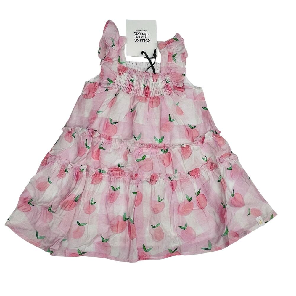NWT Deux Par Deux Size 2 Peachy Veil Dress